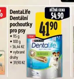 Albert DentaLife Dentální pochoutky pro psy 115 g nabídka