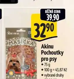 Albert Akinu Pochoutky pro psy 75g nabídka