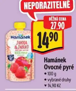 Albert Hamánek Ovocné pyré 100 g nabídka