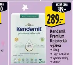 Albert Kendamil Premium Kojenecká výživa 600 g nabídka