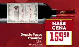 Billa Doppio Passo Primitivo nabídka