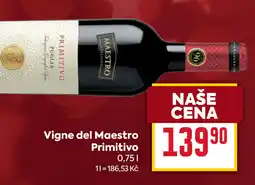 Billa Vigne del Maestro Primitivo nabídka