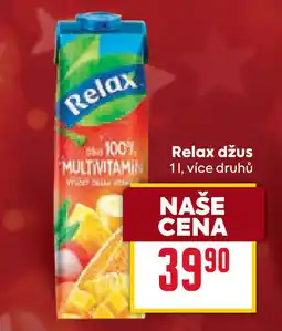 Billa Relax džus nabídka