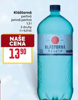 Billa Kláštorná nabídka