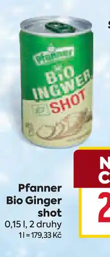 Billa Pfanner Bio Ginger shot nabídka
