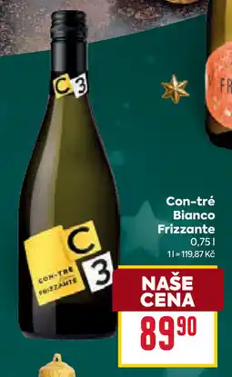 Billa Con-tré Bianco Frizzante nabídka