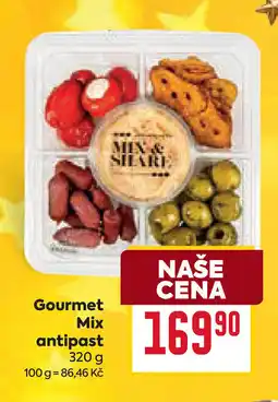 Billa Gourmet Mix antipast nabídka