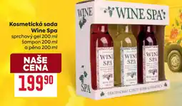 Billa Kosmetická sada Wine Spa nabídka