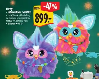 Albert Furby - interaktivní zvířátko nabídka