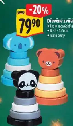 Albert Dřevěné zvířátko nabídka
