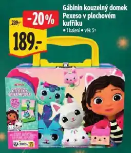 Albert Gábinin kouzelný domek Pexeso v plechovém kufříku nabídka