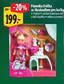 Albert Panenka Evička se škrabadlem pro kočky nabídka