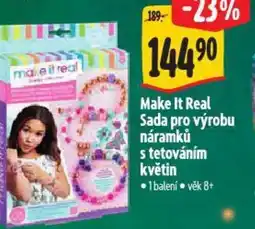 Albert Make It Real Sada pro výrobu náramků s tetováním květin nabídka