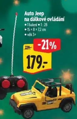 Albert Auto Jeep na dálkové ovládání nabídka