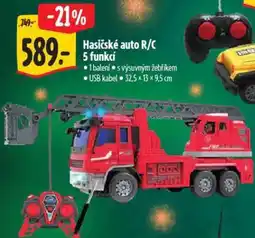Albert Hasičské auto R/C 5 funkcí nabídka