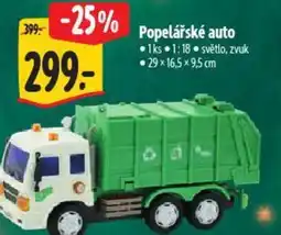 Albert Popelářské auto nabídka