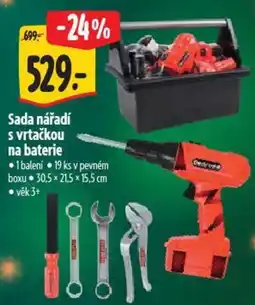 Albert Sada nářadí s vrtačkou na baterie nabídka