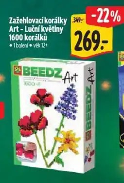 Albert Zažehlovací korálky Art-Luční květiny 1600 korálků nabídka