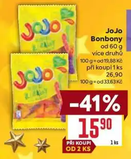 Billa JOJO bonbony nabídka