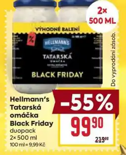Billa Hellmann’s Tatarská omáčka Black Friday nabídka