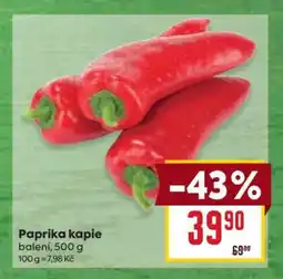 Billa Paprika kapie nabídka