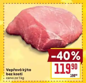 Billa Vepřová kýta bez kosti nabídka