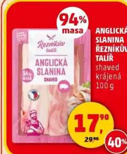 Penny Market Anglická slanina řezníkův talíř nabídka