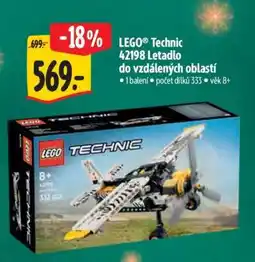 Albert LEGO Technic 42198 Letadlo do vzdálených oblastí nabídka