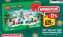 Albert LEGO Minecraft 21280 Adventní kalendář 2025 nabídka