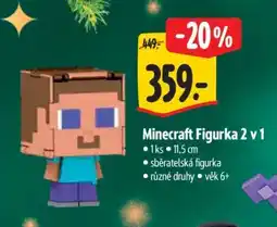 Albert Minecraft Figurka 2 v 1 nabídka