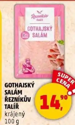 Penny Market Gothajský salam řezníkův talíř nabídka
