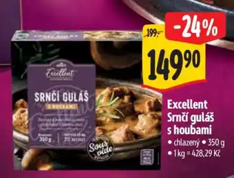 Excellent Srnčí guláš s houbami