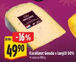 Albert Excellent Gouda s lanýži 50% nabídka