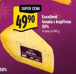 Albert Excellent Gouda s kopřivou 50% nabídka
