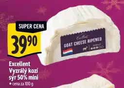 Albert Excellent Vyzrálý kozí sýr 50% mini nabídka
