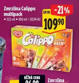 Albert Zmrzlina Calippo multipack nabídka