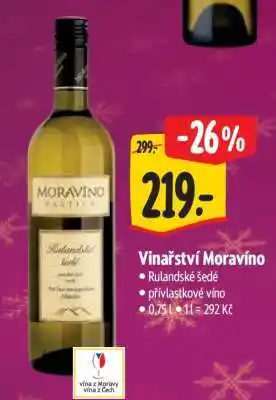 Albert Vinařství Moravín nabídka