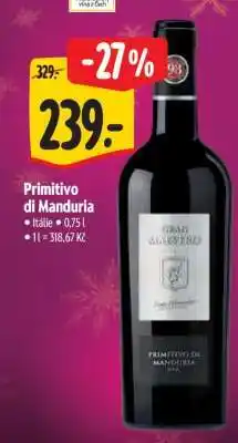 Albert Primitivo di Manduria nabídka