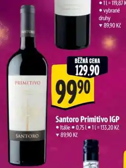 Albert Santoro Primitivo IGP nabídka