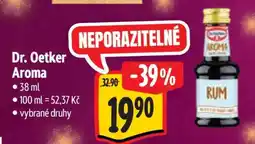 Albert Dr. Oetker Aroma nabídka