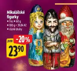 Albert Mikulášské figurky nabídka