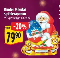 Albert Kinder Mikuláš s překvapením nabídka