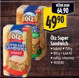 Albert Ölz Super Sandwich nabídka