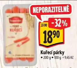 Albert Kuřecí párky nabídka