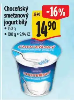 Albert Choceňský Smetanový jogurt bílý nabídka