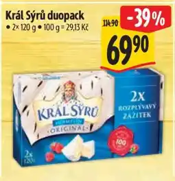 Albert Král Sýrů duopack nabídka