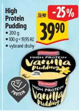 Albert High Protein Pudding nabídka