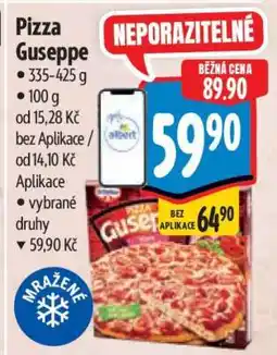 Albert Pizza Guseppe nabídka