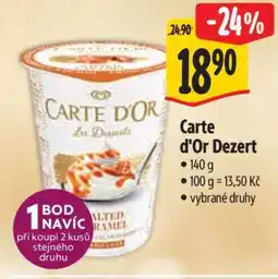 Albert CARTE D’OR DEZERT nabídka