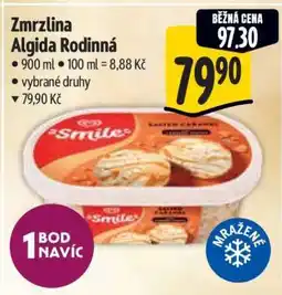 Albert Zmrzlina Algida rodinná nabídka